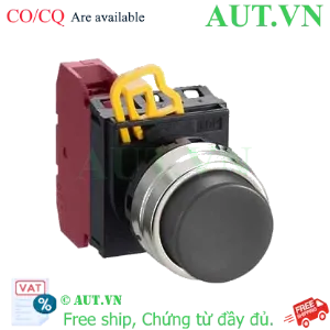 Ảnh của Nút nhấn nhả không đèn IDEC YW4B-M2E01B D22 1NC (Đen)