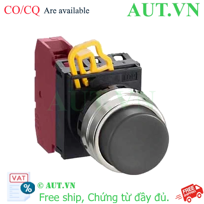 Ảnh của Nút nhấn nhả không đèn IDEC YW4B-M2E01B D22 1NC (Đen)
