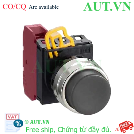 Ảnh của Nút nhấn nhả không đèn IDEC YW4B-M2E01B D22 1NC (Đen)