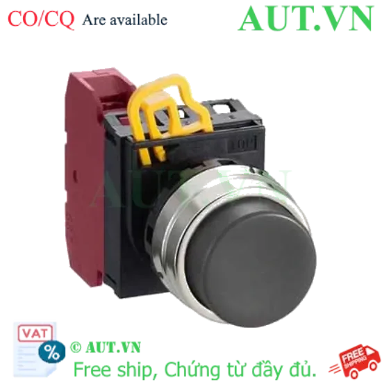 Ảnh của Nút nhấn nhả không đèn IDEC YW4B-M2E01B D22 1NC (Đen)