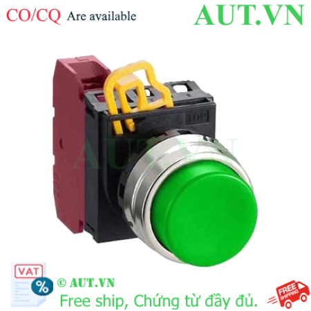 Ảnh của Nút nhấn nhả không đèn IDEC YW4B-M2E01G D22 1NC (Xanh)