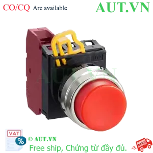 Ảnh của Nút nhấn nhả không đèn IDEC YW4B-M2E01R D22 1NC (Đỏ)