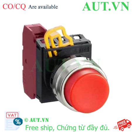 Ảnh của Nút nhấn nhả không đèn IDEC YW4B-M2E01R D22 1NC (Đỏ)