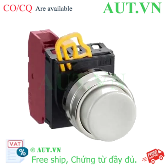 Ảnh của Nút nhấn nhả không đèn IDEC YW4B-M2E01W D22 1NC (Trắng)