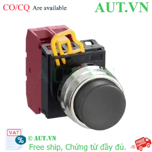 Ảnh của Nút nhấn nhả không đèn IDEC YW4B-M2E02B D22 2NC (Đen)