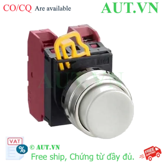 Ảnh của Nút nhấn nhả không đèn IDEC YW4B-M2E02W D22 2NC (Trắng)