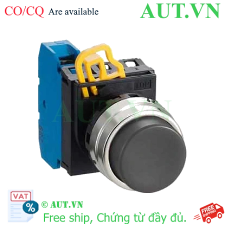Ảnh của Nút nhấn nhả không đèn IDEC YW4B-M2E10B D22 1NO (Đen)