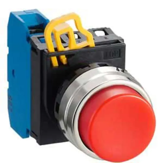 Ảnh của Nút nhấn nhả không đèn IDEC YW4B-M2E10R D22 1NO (Đỏ)