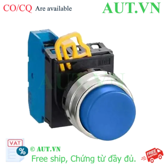 Ảnh của Nút nhấn nhả không đèn IDEC YW4B-M2E10S D22 1NO (Xanh)