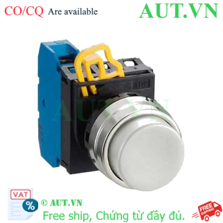Ảnh của Nút nhấn nhả không đèn IDEC YW4B-M2E10W D22 1NO (Trắng)