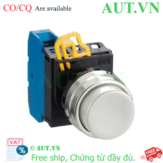 Ảnh của Nút nhấn nhả không đèn IDEC YW4B-M2E10W D22 1NO (Trắng)