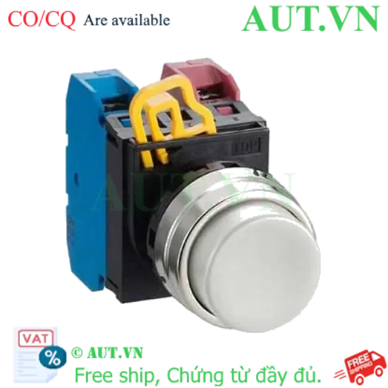 Ảnh của Nút nhấn nhả không đèn IDEC YW4B-M2E11W D22 1NO+1NC (Trắng)