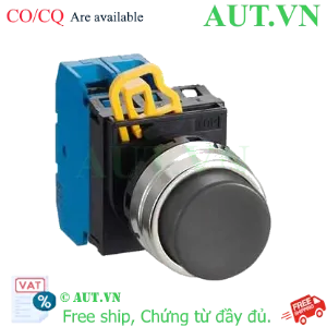 Ảnh của Nút nhấn nhả không đèn IDEC YW4B-M2E20B D22 2NO (Đen)