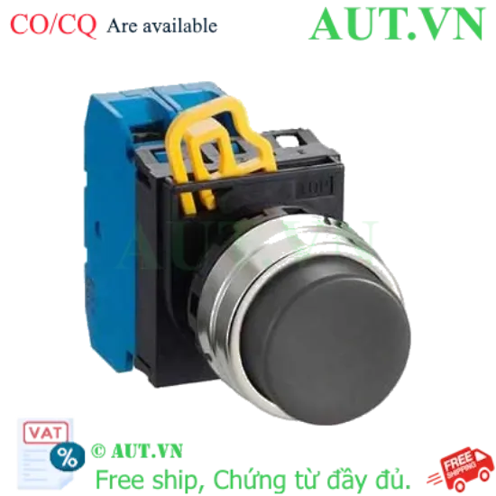 Ảnh của Nút nhấn nhả không đèn IDEC YW4B-M2E20B D22 2NO (Đen)