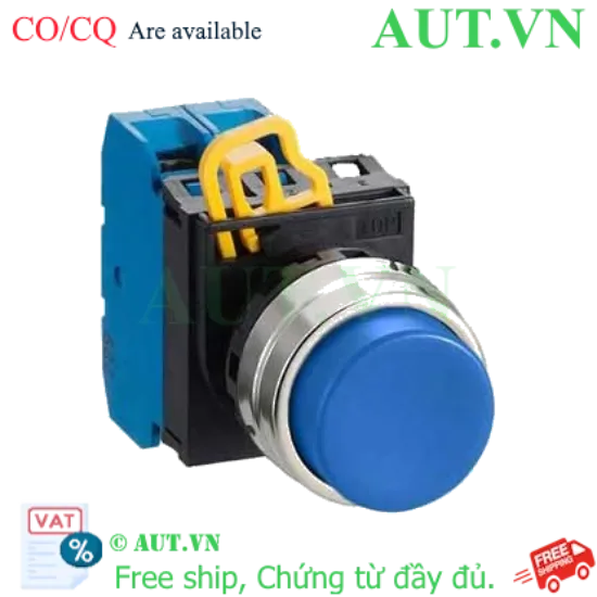 Ảnh của Nút nhấn nhả không đèn IDEC YW4B-M2E20S D22 2NO (Xanh)