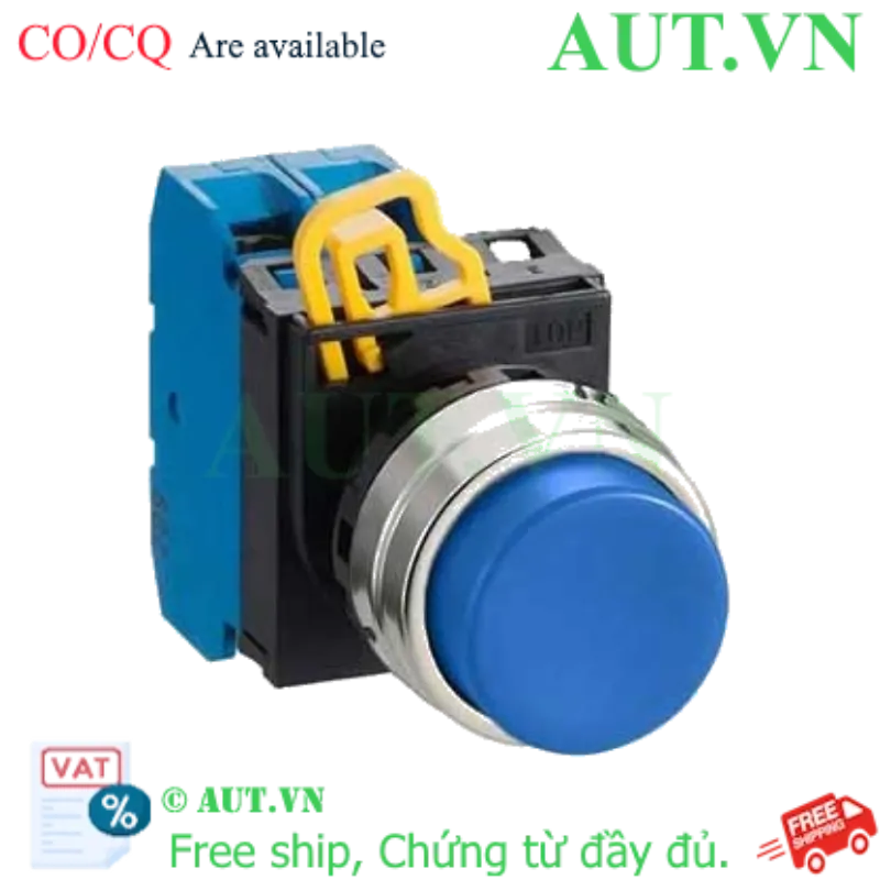 Ảnh của Nút nhấn nhả không đèn IDEC YW4B-M2E20S D22 2NO (Xanh)
