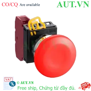 Ảnh của Nút nhấn nhả không đèn IDEC YW4B-M4E01R D22 1NC (Đỏ)