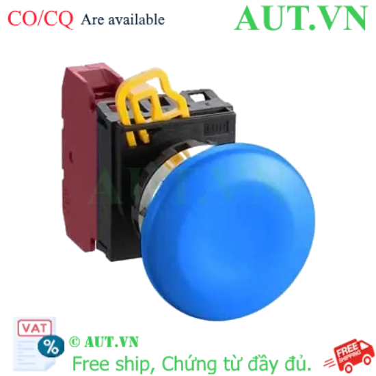 Ảnh của Nút nhấn nhả không đèn IDEC YW4B-M4E01S D22 1NC (Xanh)