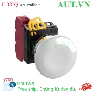 Ảnh của Nút nhấn nhả không đèn IDEC YW4B-M4E01W D22 1NC (Trắng)
