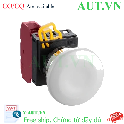Ảnh của Nút nhấn nhả không đèn IDEC YW4B-M4E01W D22 1NC (Trắng)