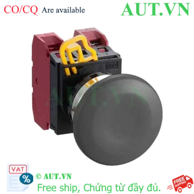 Ảnh của Nút nhấn nhả không đèn IDEC YW4B-M4E02B D22 2NC (Đen)