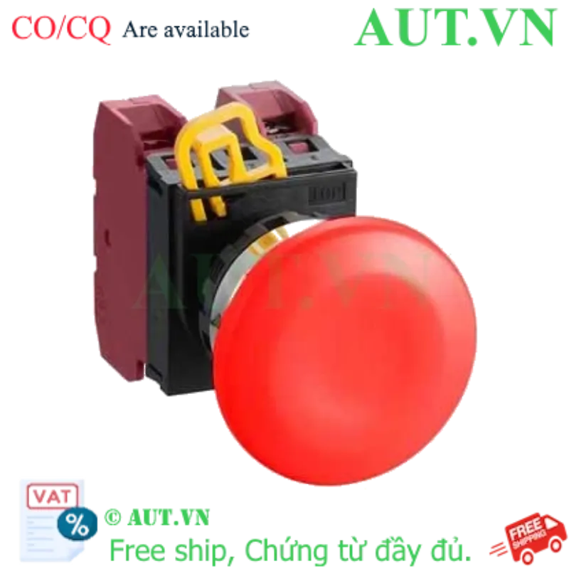 Ảnh của Nút nhấn nhả không đèn IDEC YW4B-M4E02R D22 2NC (Đỏ)