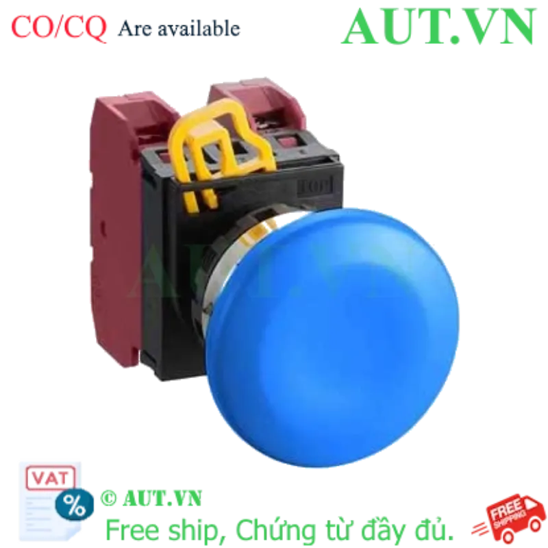 Ảnh của Nút nhấn nhả không đèn IDEC YW4B-M4E02S D22 2NC (Xanh)