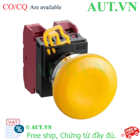 Ảnh của Nút nhấn nhả không đèn IDEC YW4B-M4E02Y D22 2NC (Vàng)