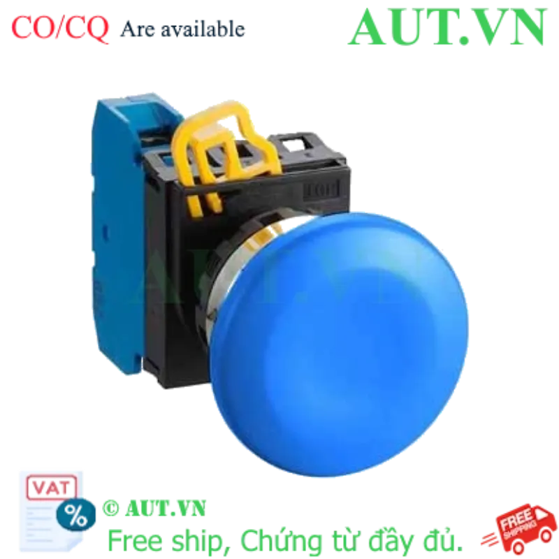 Ảnh của Nút nhấn nhả không đèn IDEC YW4B-M4E10S D22 1NO (Xanh)