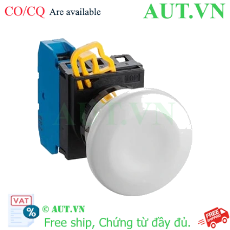 Ảnh của Nút nhấn nhả không đèn IDEC YW4B-M4E10W D22 1NO (Trắng)