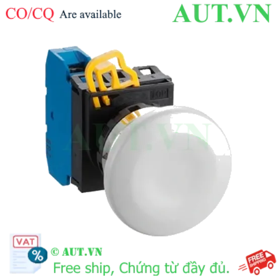 Ảnh của Nút nhấn nhả không đèn IDEC YW4B-M4E10W D22 1NO (Trắng)