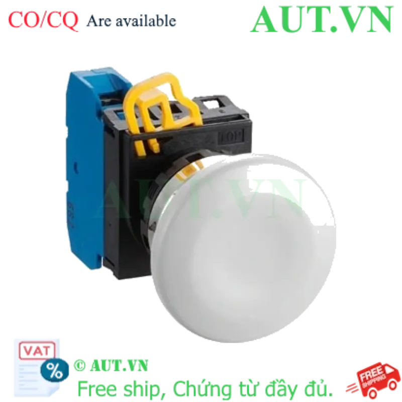 Ảnh của Nút nhấn nhả không đèn IDEC YW4B-M4E10W D22 1NO (Trắng)