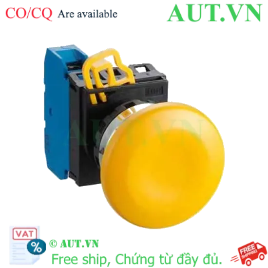 Ảnh của Nút nhấn nhả không đèn IDEC YW4B-M4E10Y D22 1NO (Vàng)
