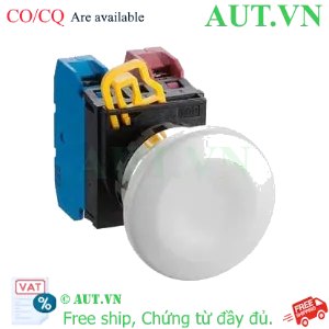 Ảnh của Nút nhấn nhả không đèn IDEC YW4B-M4E11W D22 1NO+1NC (Trắng)