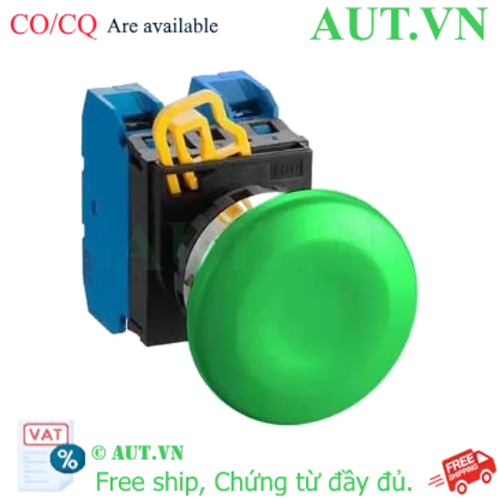 Ảnh của Nút nhấn nhả không đèn IDEC YW4B-M4E20G D22 2NO (Xanh)