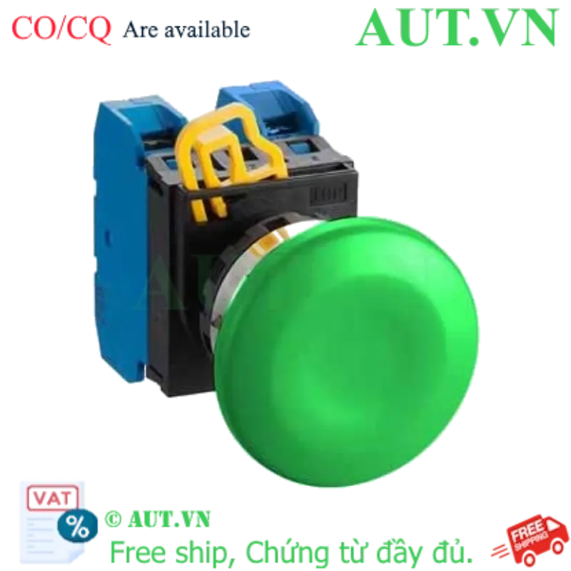 Ảnh của Nút nhấn nhả không đèn IDEC YW4B-M4E20G D22 2NO (Xanh)