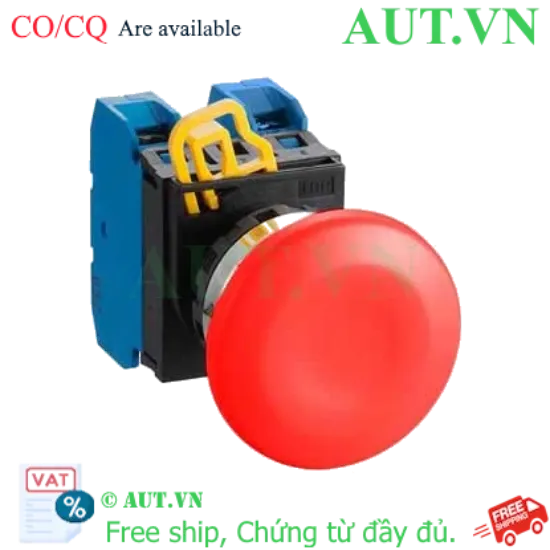 Ảnh của Nút nhấn nhả không đèn IDEC YW4B-M4E20R D22 2NO (Đỏ)