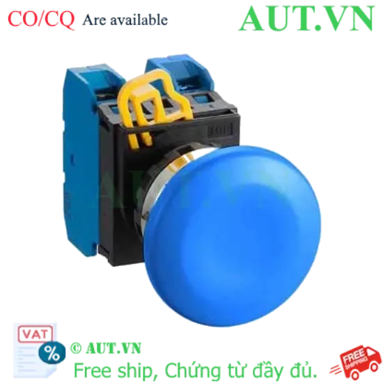 Ảnh của Nút nhấn nhả không đèn IDEC YW4B-M4E20S D22 2NO (Xanh)