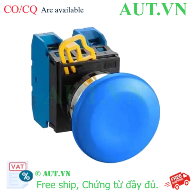 Ảnh của Nút nhấn nhả không đèn IDEC YW4B-M4E20S D22 2NO (Xanh)