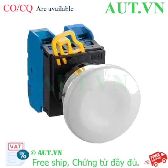 Ảnh của Nút nhấn nhả không đèn IDEC YW4B-M4E20W D22 2NO (Trắng)