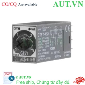 Ảnh của Relays timer Idec GT5Y-4SN3A100 plug-in; 4PDT; 3A;