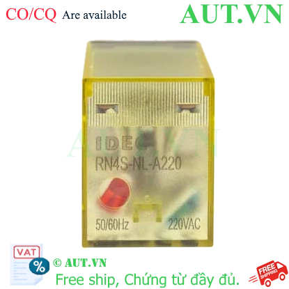 Ảnh của RN4S-NL-A220 Rơ le 14 chân 220v IDEC - Hỗ trợ tư vấn