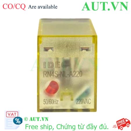 Ảnh của RN4S-NL-A220 Rơ le 14 chân 220v IDEC - Hỗ trợ tư vấn