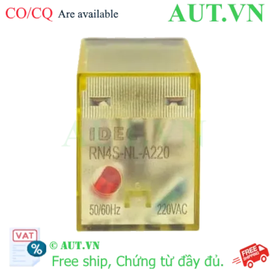 Ảnh của RN4S-NL-A220 Rơ le 14 chân 220v IDEC - Hỗ trợ tư vấn