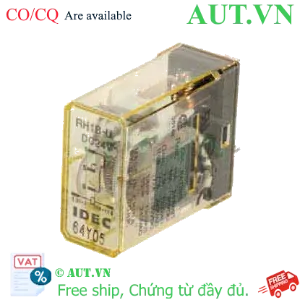 Ảnh của Rơ le công suất IDEC RH1B-UDC24 5 chân dẹt 10A