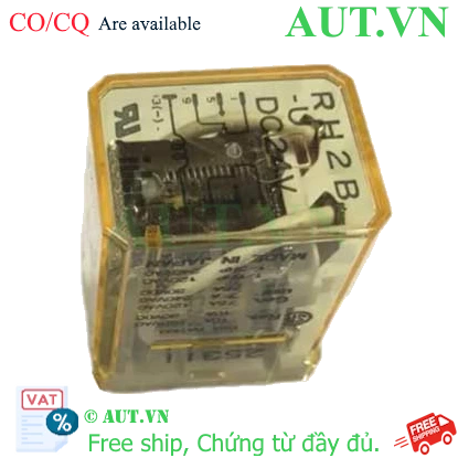 Ảnh của Rơ le công suất IDEC RH2B-UDC24 8 chân dẹt 10A