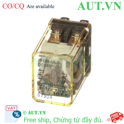 Ảnh của Rơ le công suất IDEC RH2B-ULDDC24 8 chân dẹt 10A