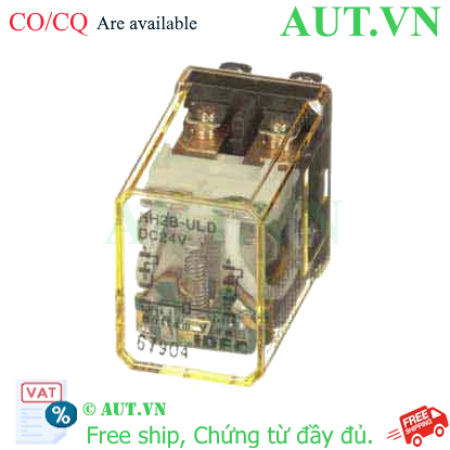 Ảnh của Rơ le công suất IDEC RH2B-ULDDC24 8 chân dẹt 10A