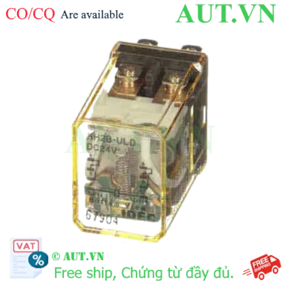 Ảnh của Rơ le công suất IDEC RH2B-ULDDC24 8 chân dẹt 10A