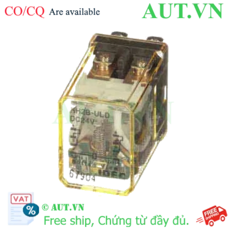 Ảnh của Rơ le công suất IDEC RH2B-ULDDC24 8 chân dẹt 10A